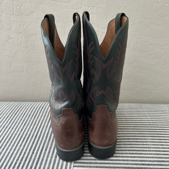Ariat Mens 11D Heritage Stockman Cedar/ Green - Picture 5 of 8